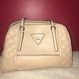 GUESS beige purse!